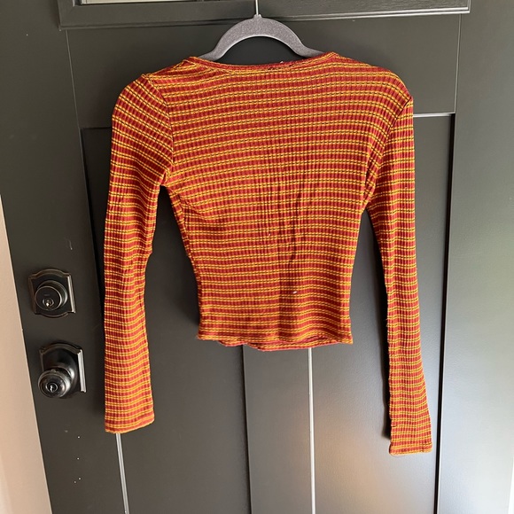 fall long sleeve button up - Picture 2 of 2